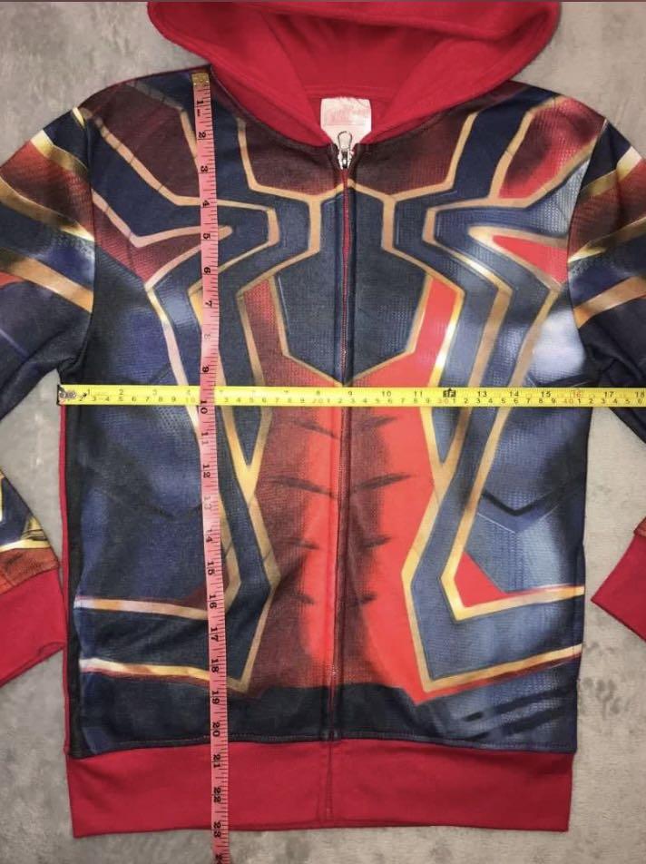 Kids iron spider cheap hoodie