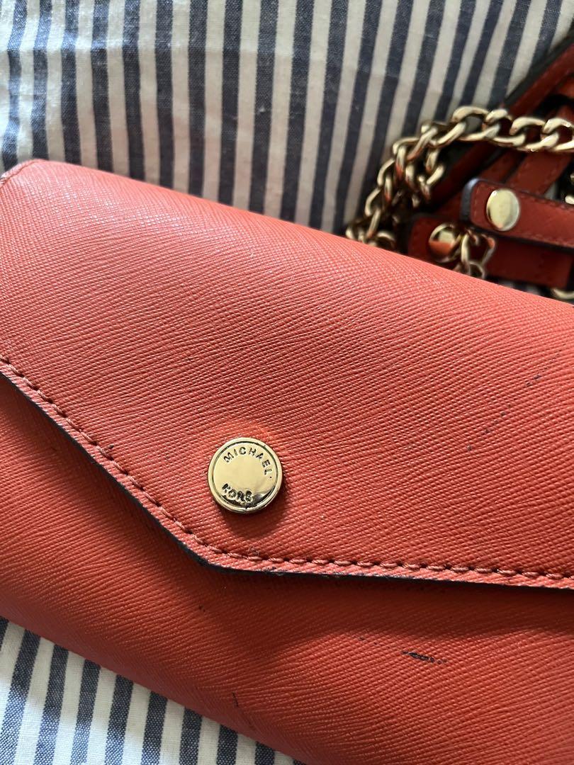 Michael Kors Crossbody Bag in Orange, Women's Fashion, Bags & Wallets, Cross-body  Bags on Carousell