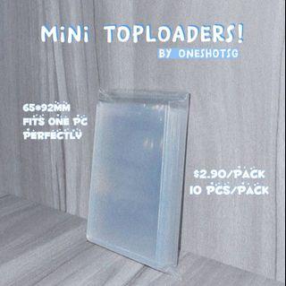 mini toploaders