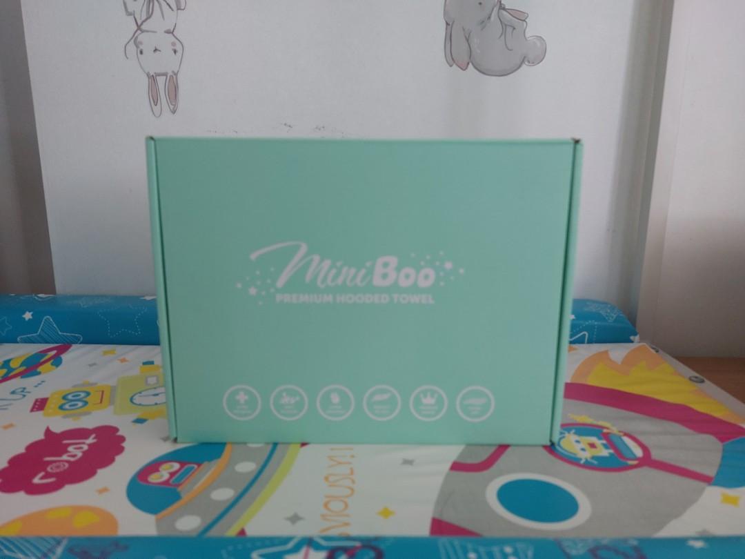Mini boo bamboo hooded towel cheap