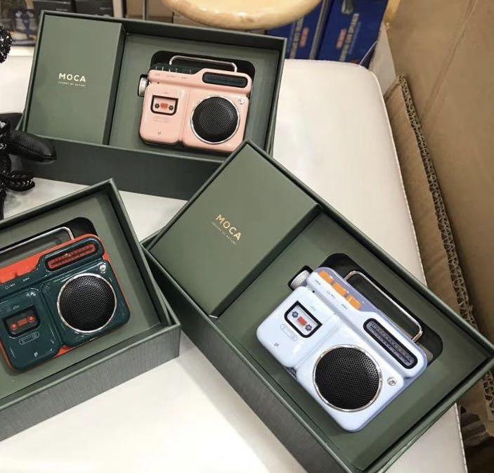 MOCA Black & Red mini speaker (Category: Soundbars, Speakers & Amplifiers) located in Cebu City. Submitted by classy.closet (Listing ID 1162168884, Image 2). Description: - used only twice - rfs: upgraded to a bigger portable speaker - only one (available - red & black) - no defects - in pristine condition .