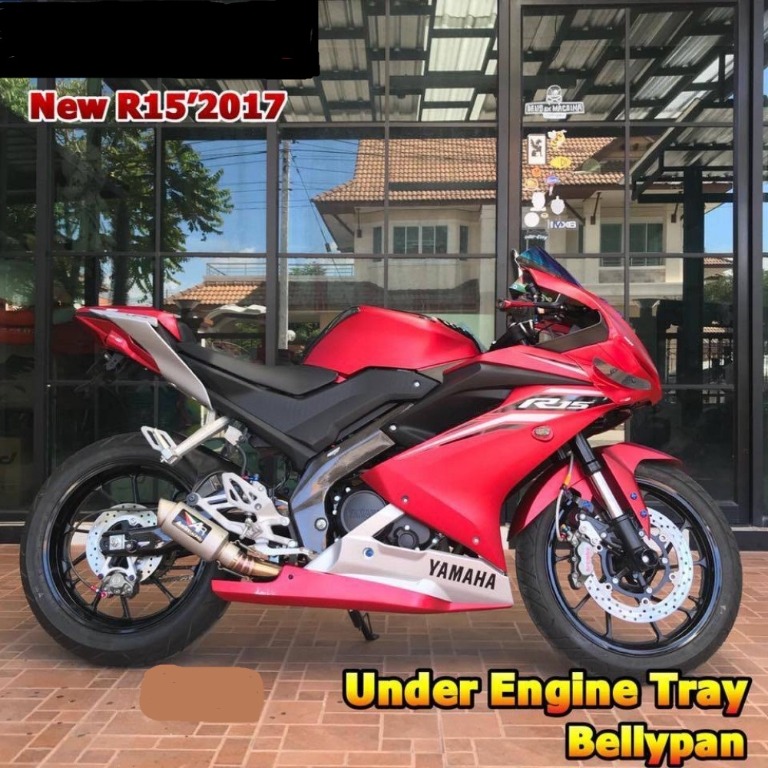 R15 v3 underbelly exhaust online