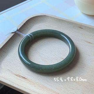 Natural Hetian Jade Bangle with cert