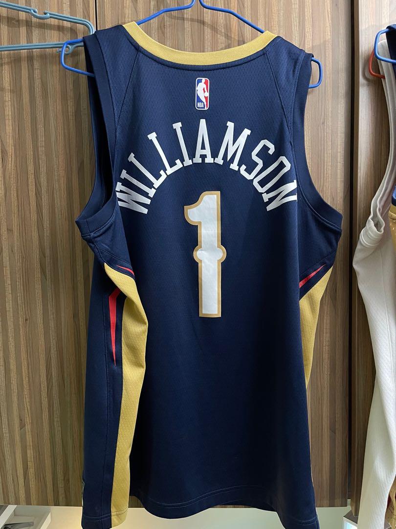 NBA New Orleans Pelicans Zion Williamson Jersey, Men's Fashion