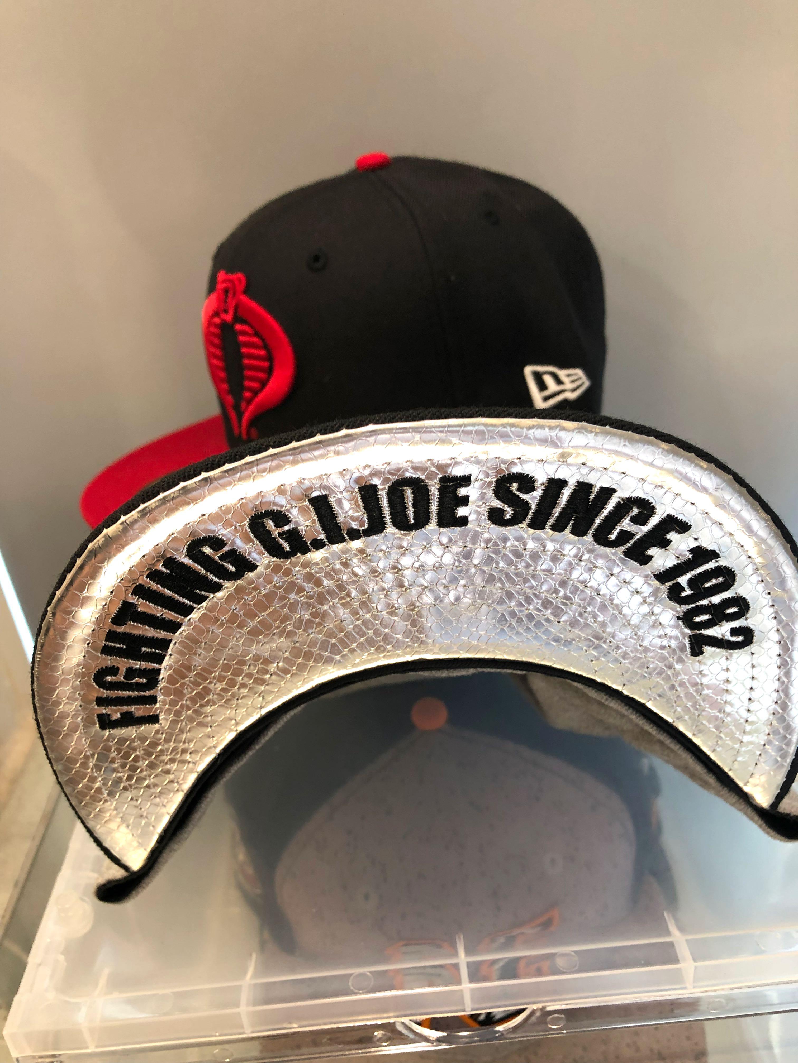 NEW ERA G.I.Joe Cobra 59FIFTY FITTED SIZE 7 1 8 Authentic Brand New This list Come In 2 Style Each Cap 69 DM FIR MORE INFO