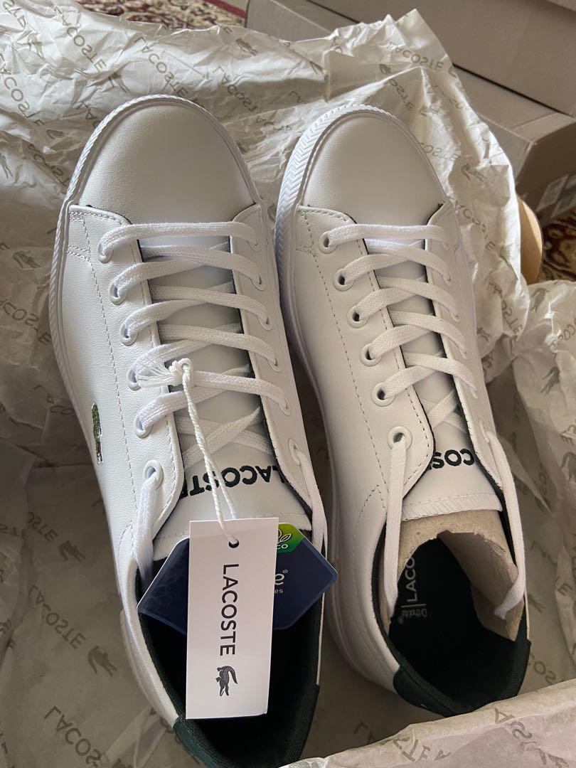 NEW Lacoste Gripshot White Green Women Women s Fashion
