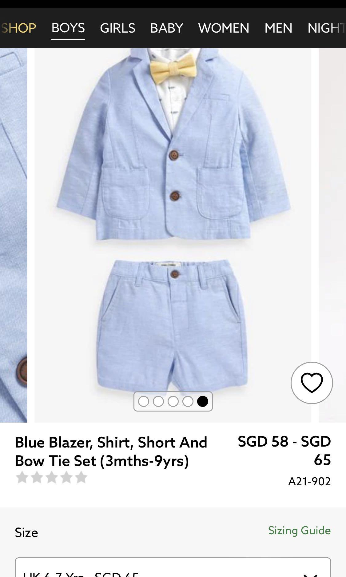 Next sale boys blazer