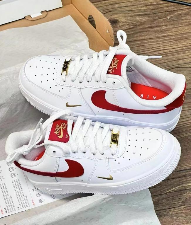 Maroon and gold 2024 air force ones