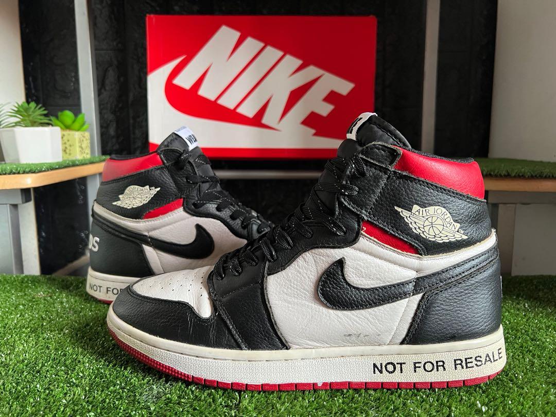 Nike Air Jordan 1 Not For Resale Men s Fashion Footwear Sneakers on Carousell