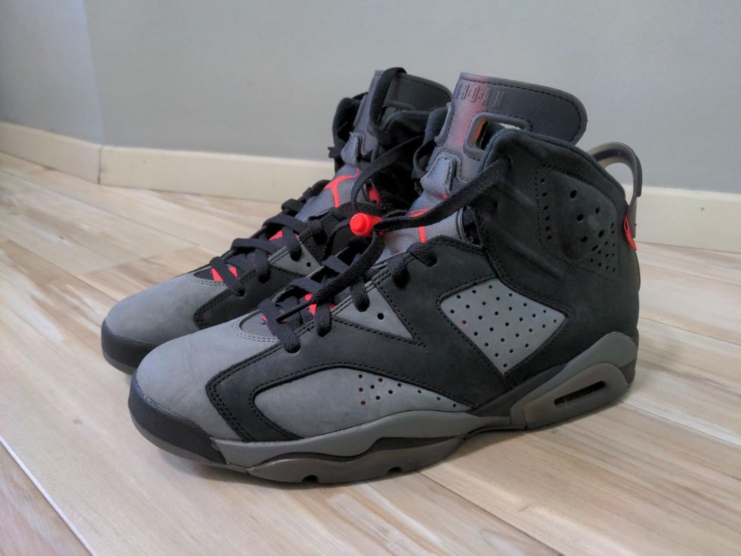 Nike Air Jordan 6 x Paris Saint Germain PSG Men s Fashion Footwear Sneakers on Carousell