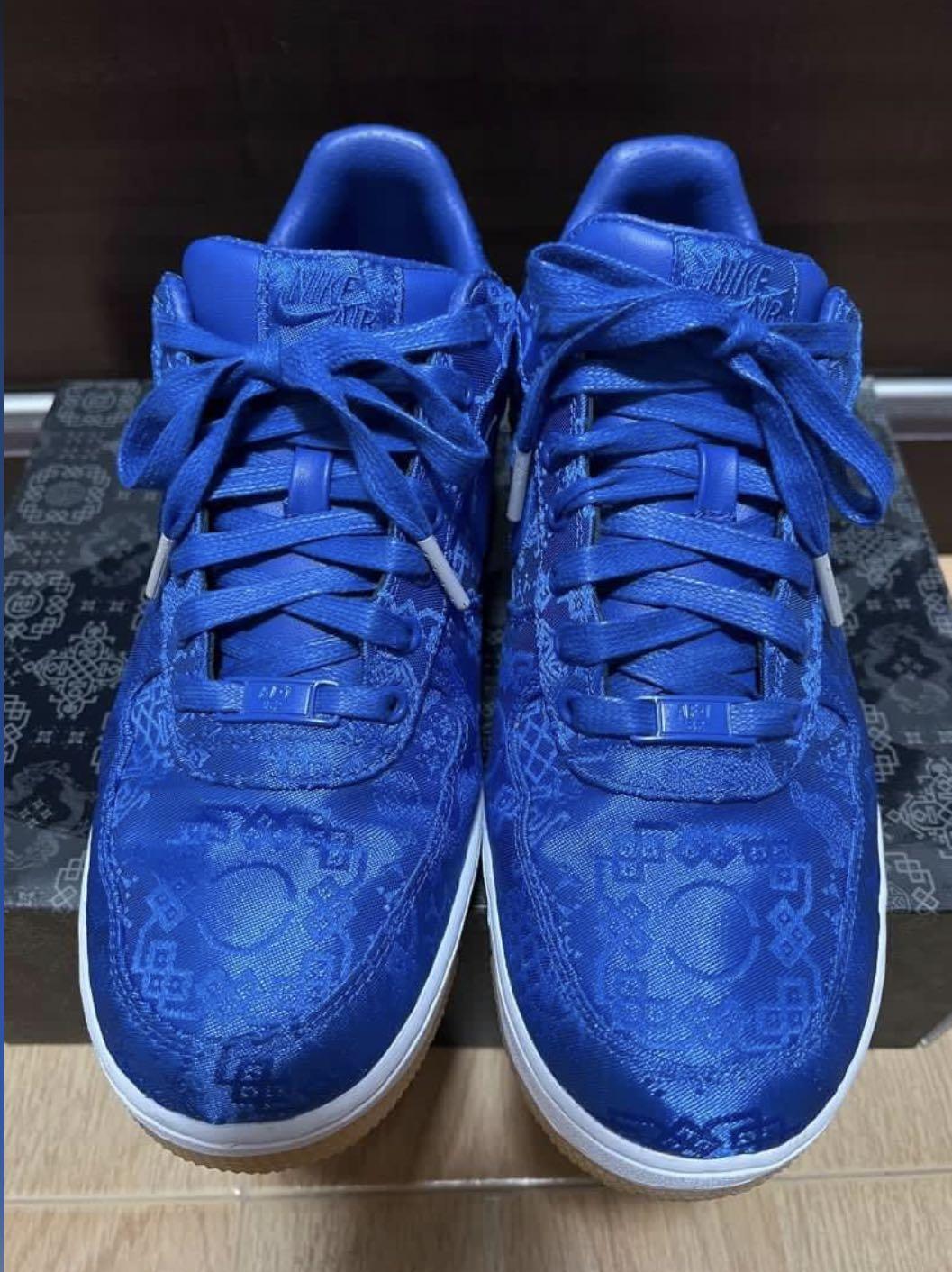 air force 1 silk blue