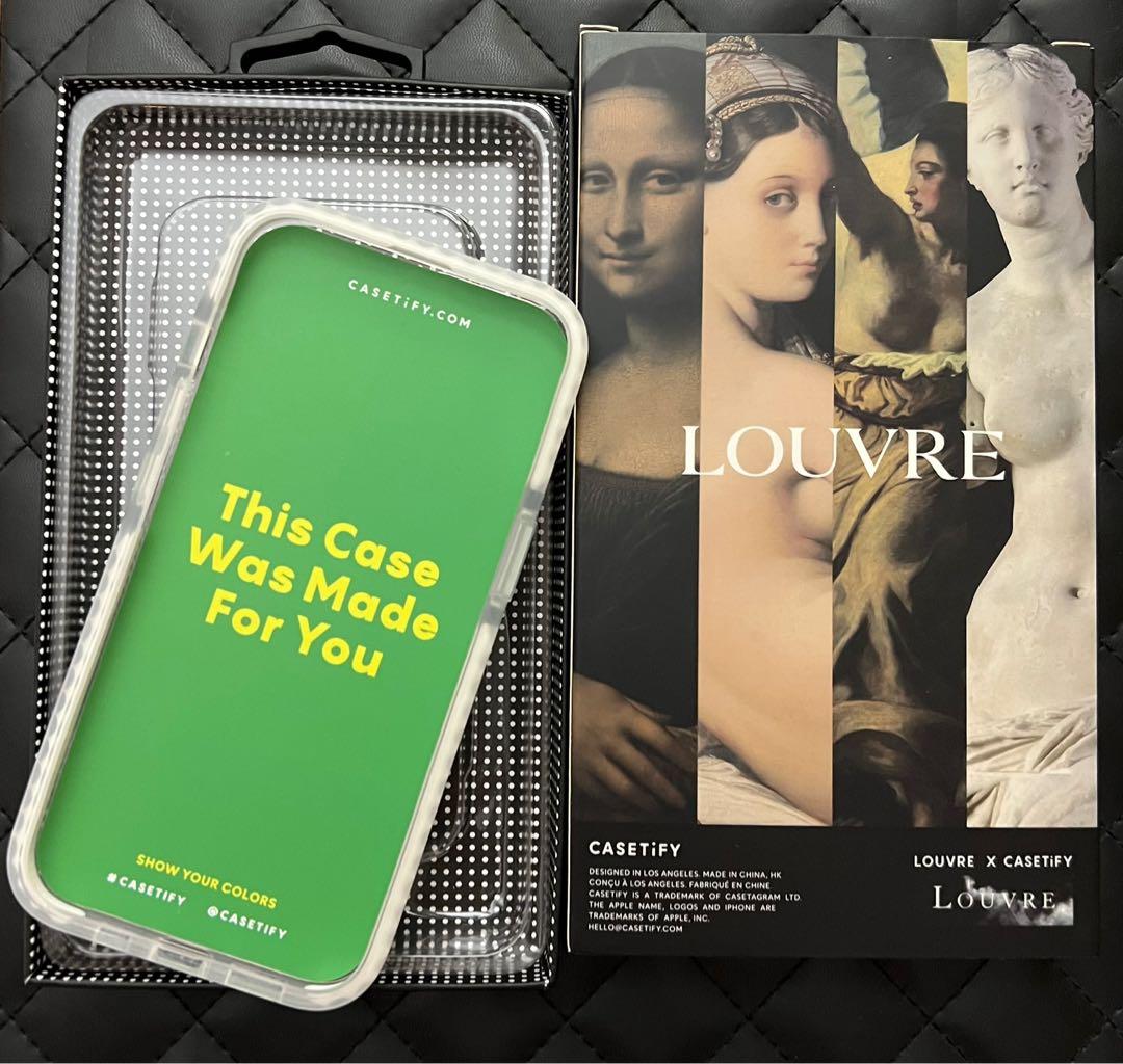 Original Casetify Louvre Limited Edition iPhone 13 Pro e Clear Frost
