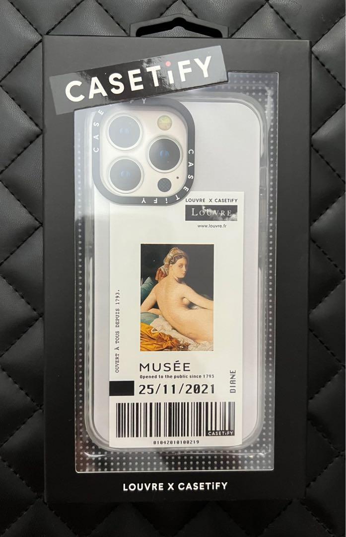 Original Casetify Louvre Limited Edition iPhone 13 Pro e Clear Frost