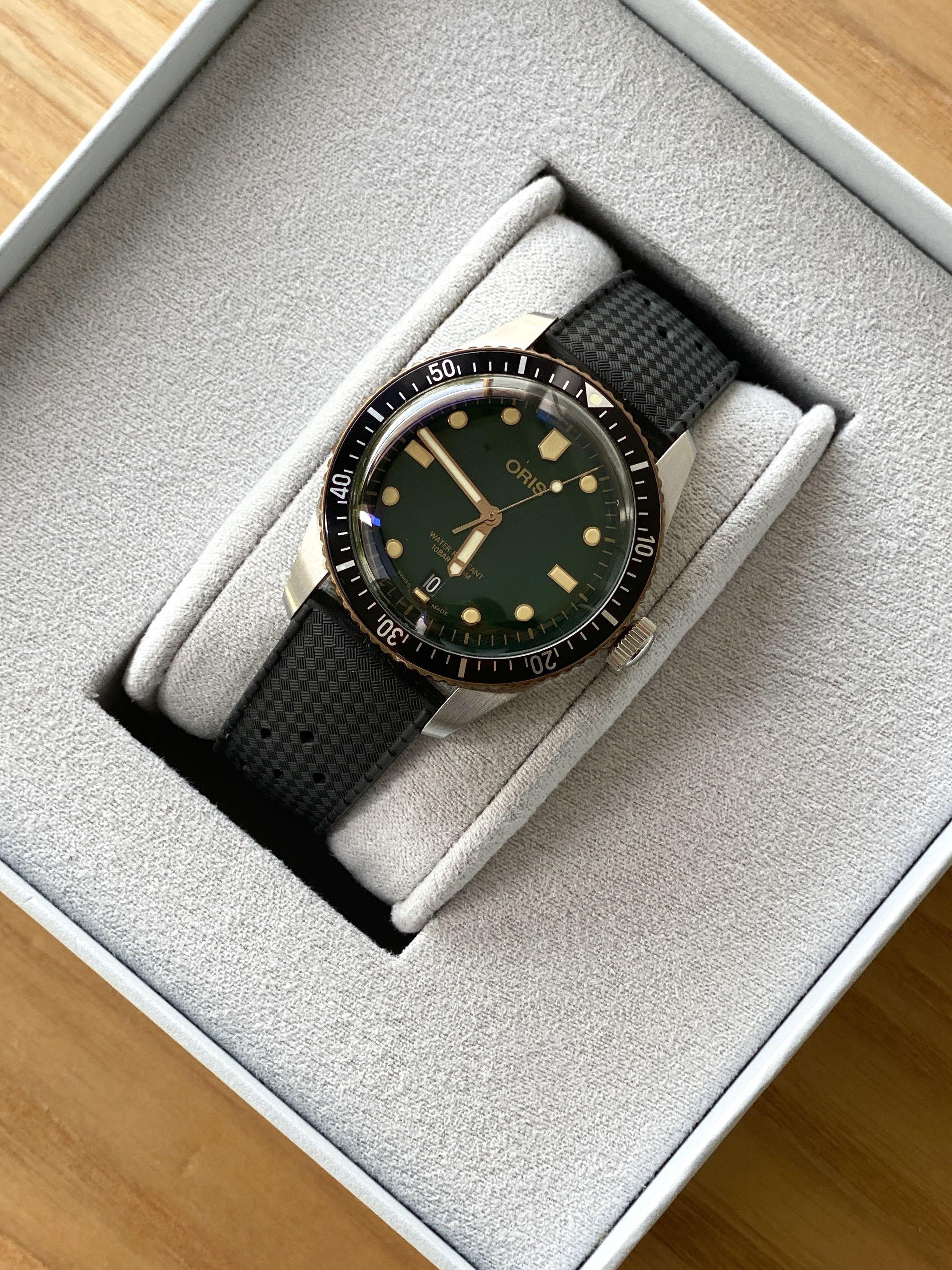 Oris diver hotsell 65 40mm green