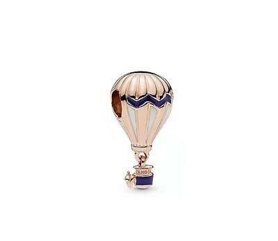 Pandora authentic Sales Blue Hot Air Balloon Travel Charm, Women's