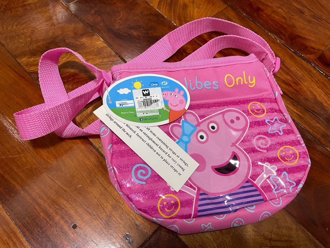 Peppa pig top sling bag