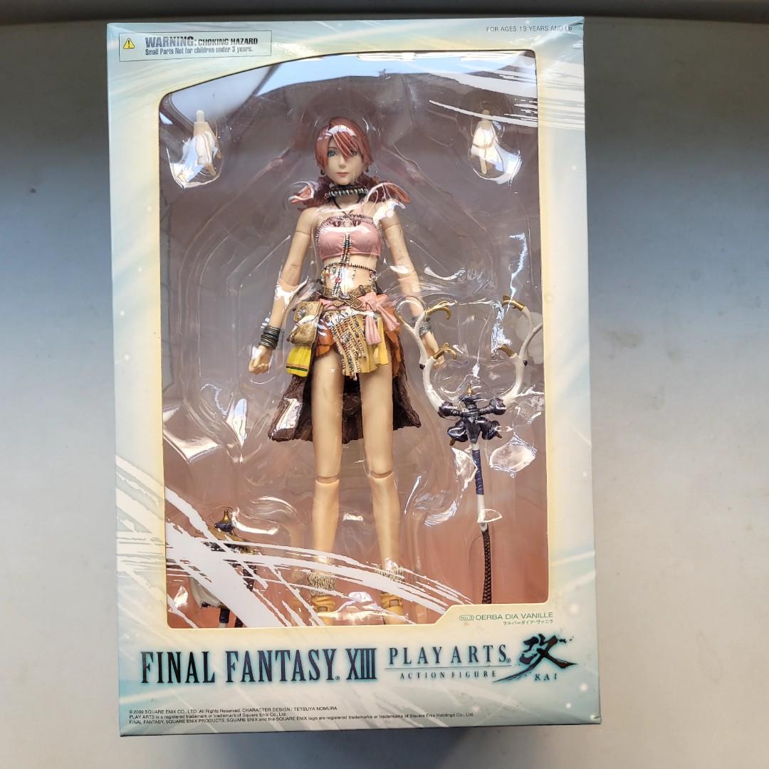 Final Fantasy XIII Square Enix Play Arts Kai Oerba Dia Vanille MISB BRAND NEW 