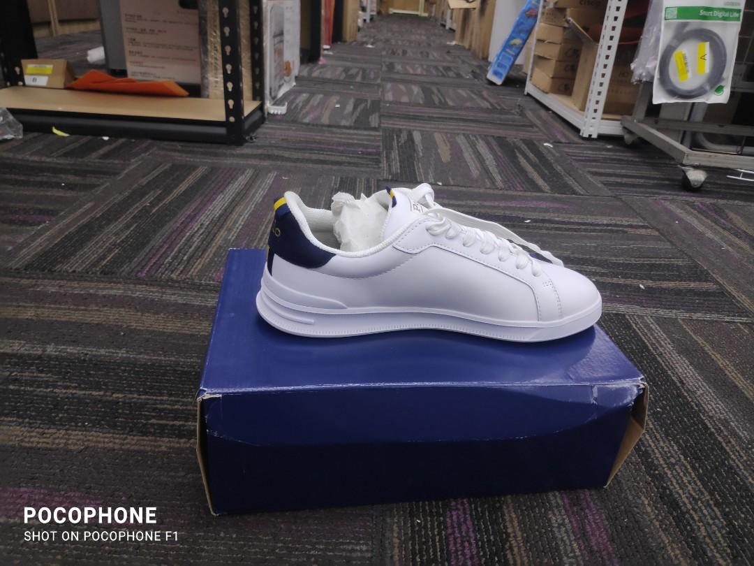 Polo Ralph Lauren Heritage Court 2 Leather Sneaker Men #39 s Fashion