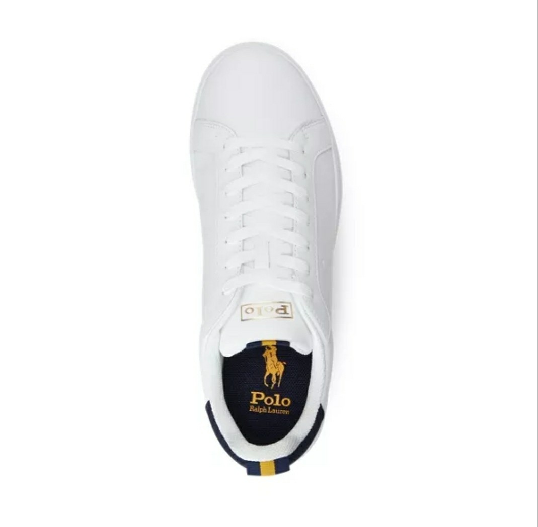 Polo Ralph Lauren Heritage Court 2 Leather Sneaker Men #39 s Fashion