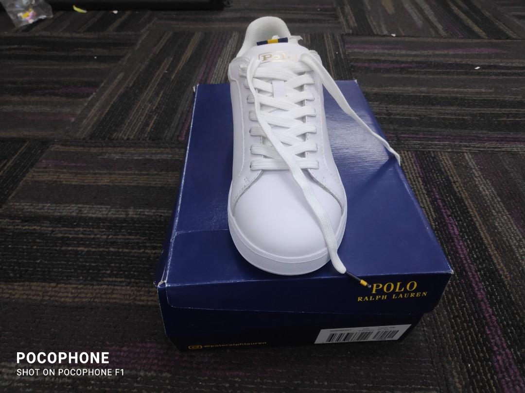 Polo Ralph Lauren Heritage Court 2 Leather Sneaker Men #39 s Fashion