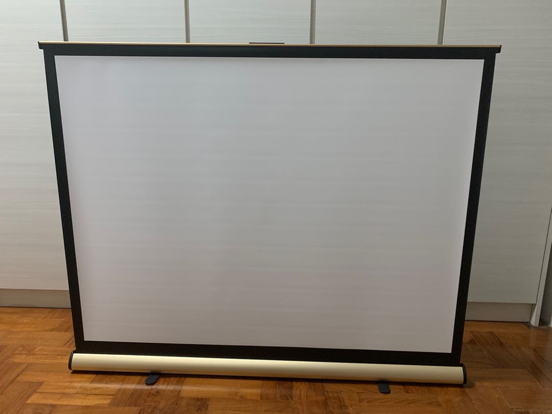 Projector Display Table Portable projector screen (Table Screen), TV & Home Appliances, TV ...