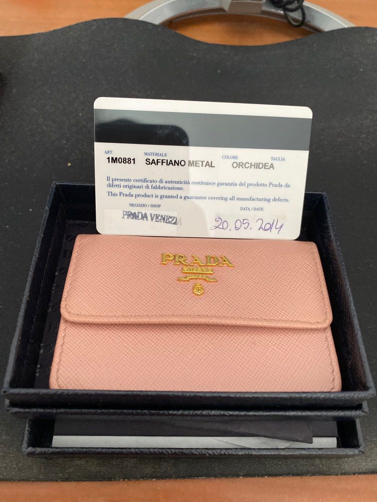 Prada card holder, Women's Fashion, Bags & Wallets, Wallets & Card