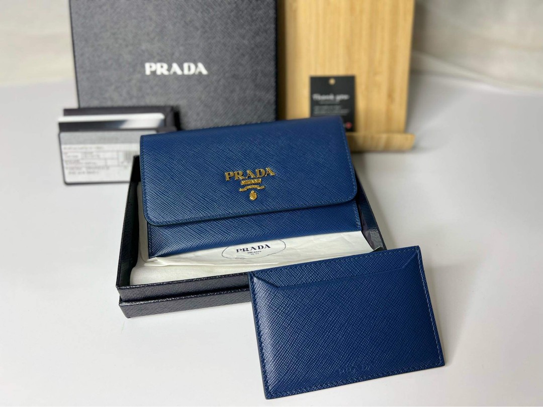 Prada wallet, Luxury, Bags & Wallets on Carousell