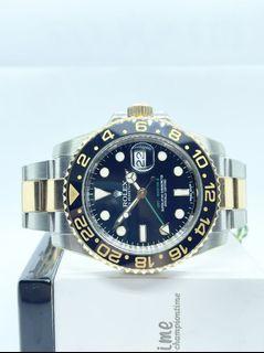 Pre Owned Rolex Oyster Gmt Master II 116713LN Black Dial (3)