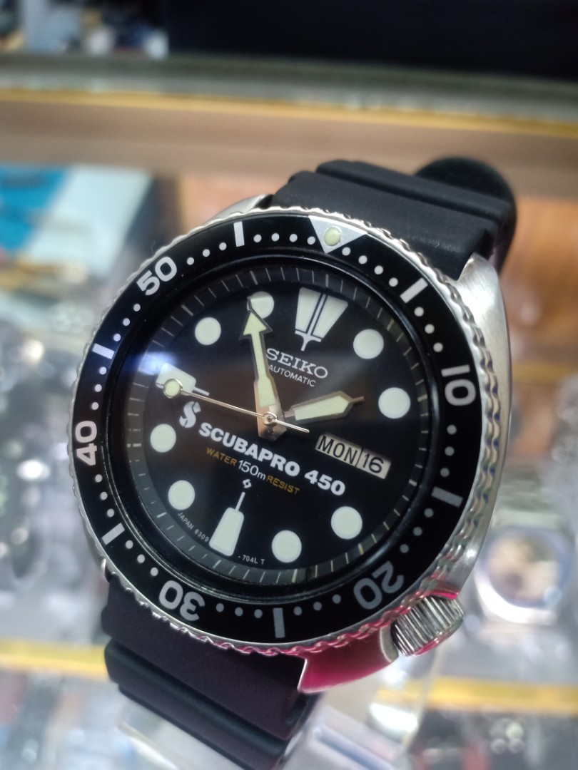 Rare Vintage Seiko scubapro 450, Men's Fashion, Watches & Accessories,  Watches on Carousell