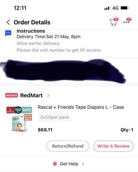 Rascal + Friends Tape Diapers L