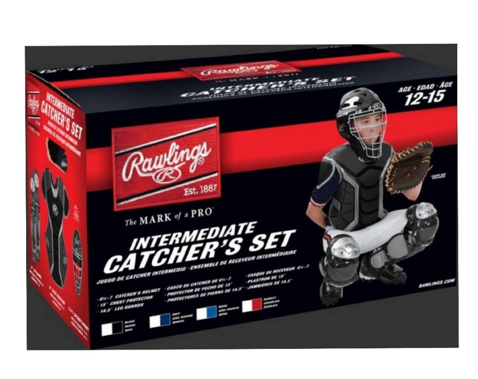 Ages 12-15 Rawlings Intermediate Renegade Catcher's Set 