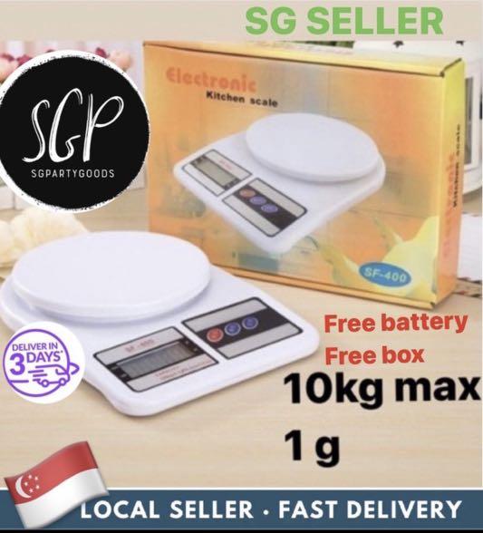 1pc 10kg digital scale kitchen electronic scale high-precision househo –  vacpi