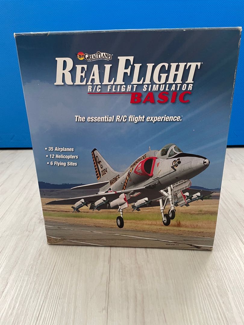 Real Flight Basic R/C Flight Simulator, Hobbies & Toys, Toys ...