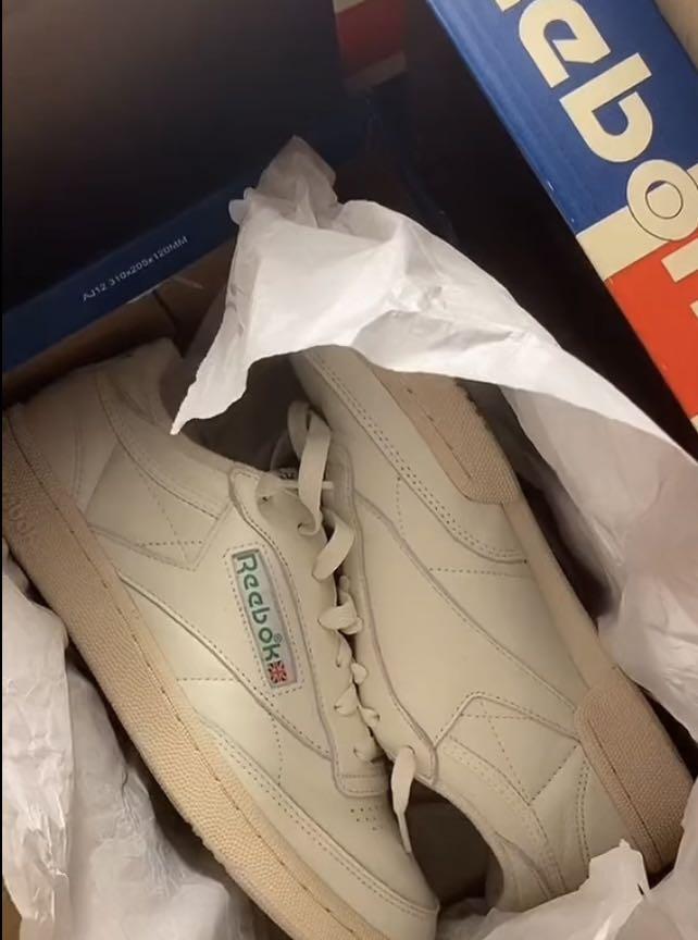 Reebok club sale c vintage mens