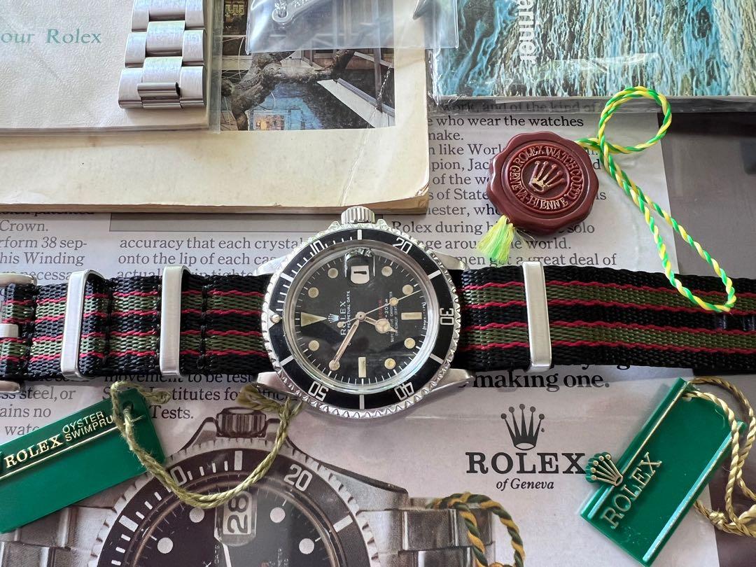 Rolex 1680 MK IV Red submariner Luxury Watches on Carousell