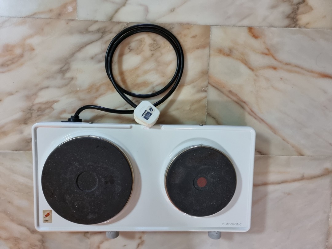 Rommelsbacher Electric Twin Hot Plate, TV & Home Appliances, Kitchen