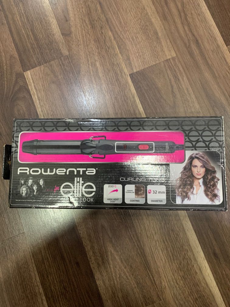 ROWENTA Curling Tong, Beauty & Personal Care, Hair on Carousell