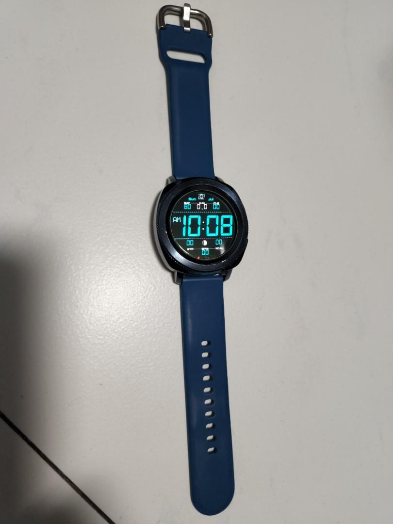 Samsung Gear Sport Blue Mobile Phones Gadgets Wearables