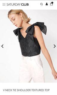 SATURDAY CLUB Jacquard top 