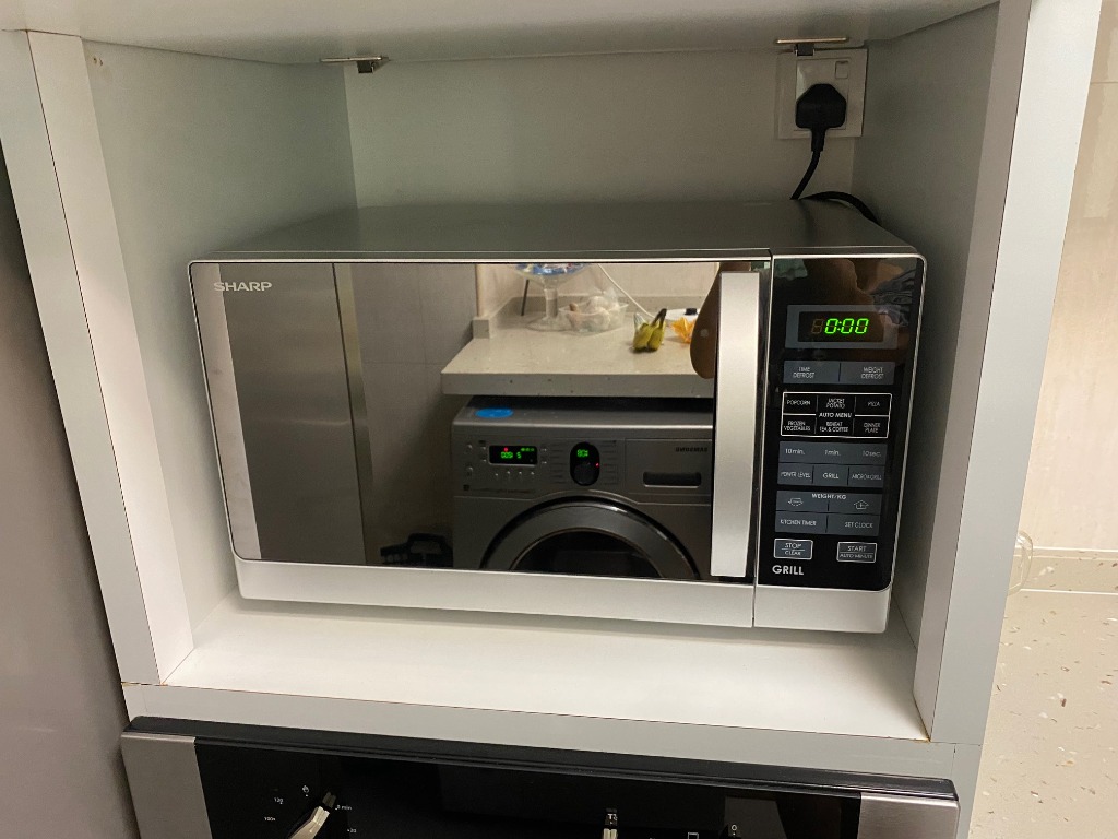 SHARP R-72A1(SM)V Microwave Oven, TV & Home Appliances, Kitchen ...