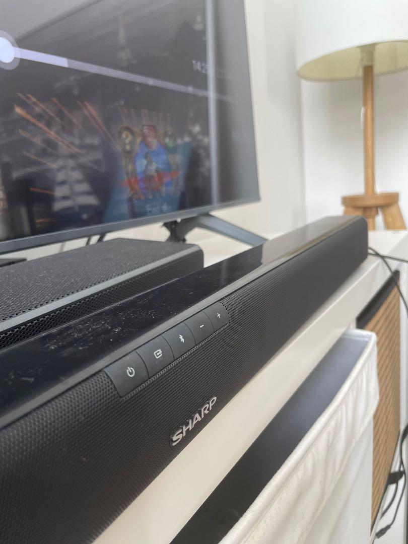 Sharp soundbar, Audio, Soundbars, Speakers & Amplifiers on Carousell