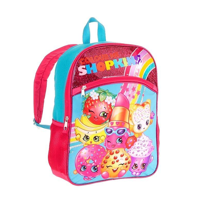 Shopkins 16 inch Full Size School Backpack, Babies & Kids, Babies