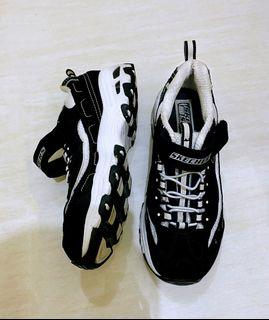 Skechers Black and White Women