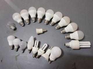 (E27 to E14/E12) (E14/E12 to E27) Adapter Converter Screw Base Socket Extender LED Incandescent Light Bulb Lamp Reuse Recycle Reduce Bulb Splitter | Small Portable Adjustable Brightness Light Hiking Bivouac Camping Lantern Tent Lamp Delivery
