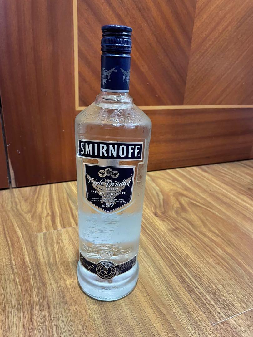 Smirnoff Vodka (blue, triple distilled), 1 litre, Food ...