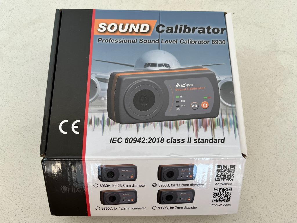 Sound level calibrator, Audio, Other Audio Equipment on Carousell