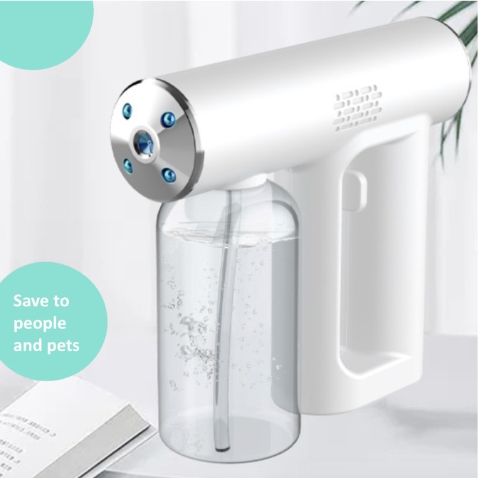 Spray Disinfectant Mist Gun with Large Container Size and UV Light (C27), Beauty & Personal Care