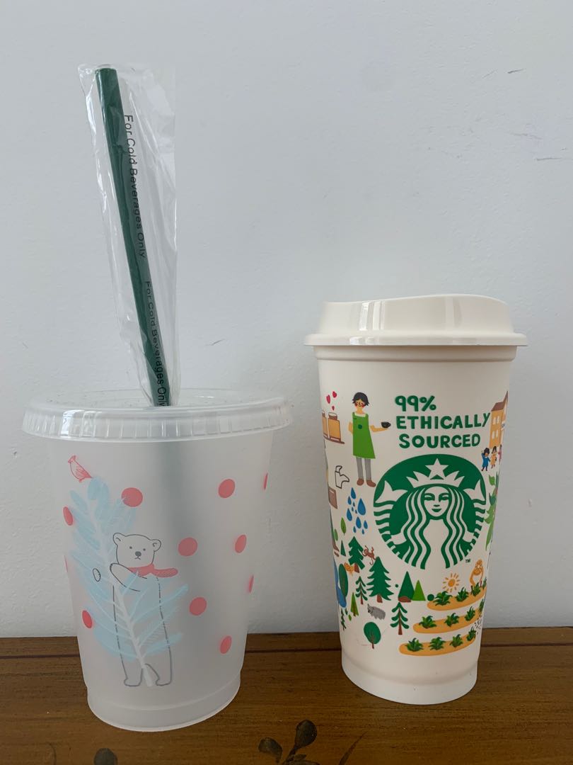 starbucks cold beverage cup