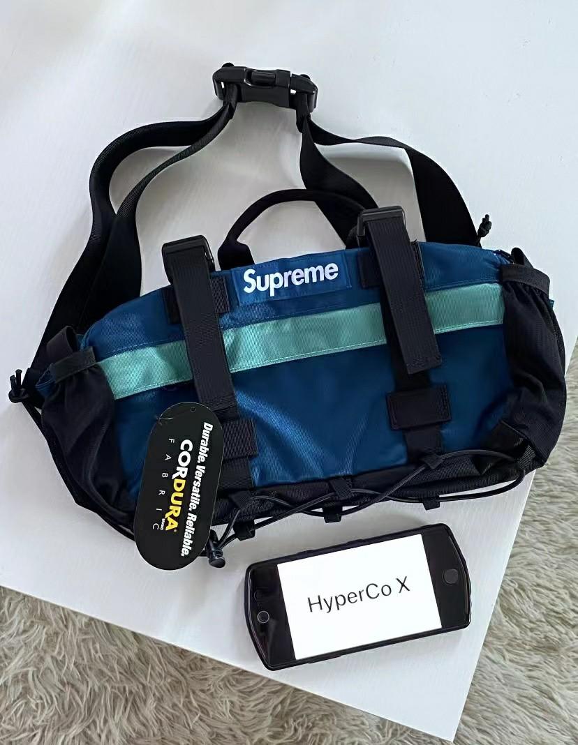 Supreme FW19 Waist Bag Teal Men s Fashion Bags Sling Bags on