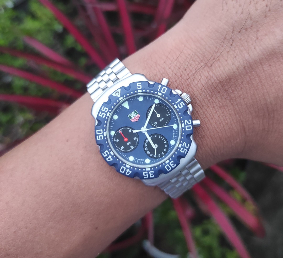 Tag heuer sales f1 blue